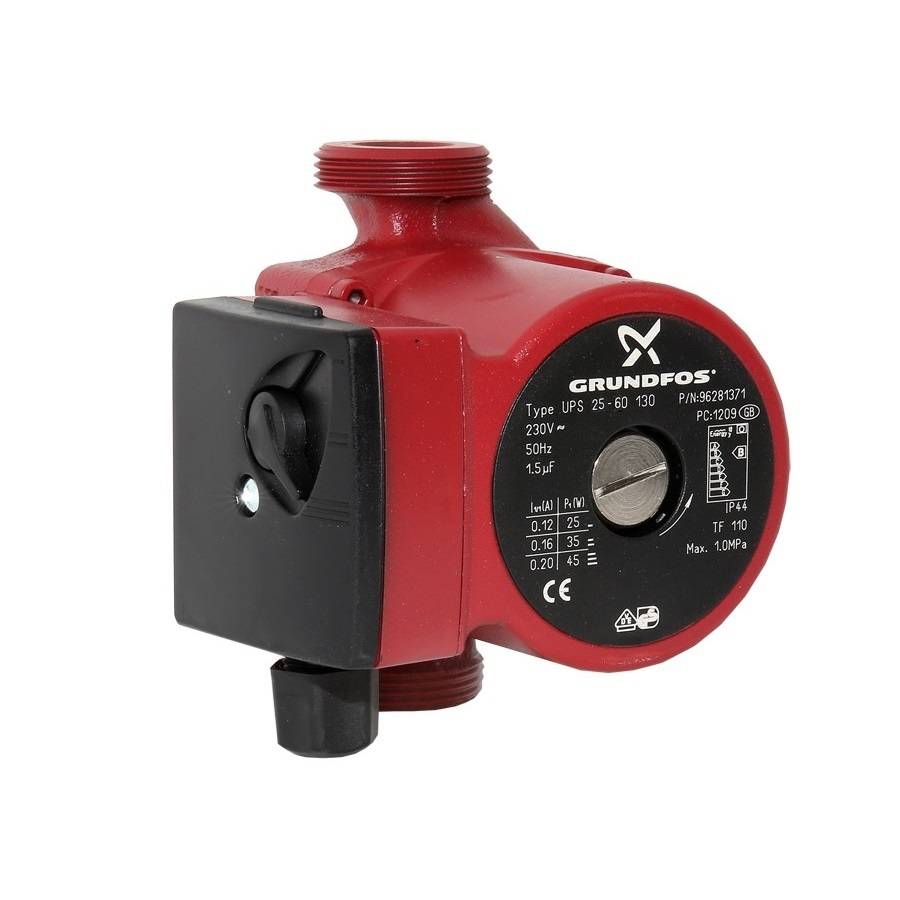 Циркуляционный насос Grundfos UPS 25-60 130 Грундфос  по лучшей цене с доставкой - интернет-магазин Прогрессивные решения