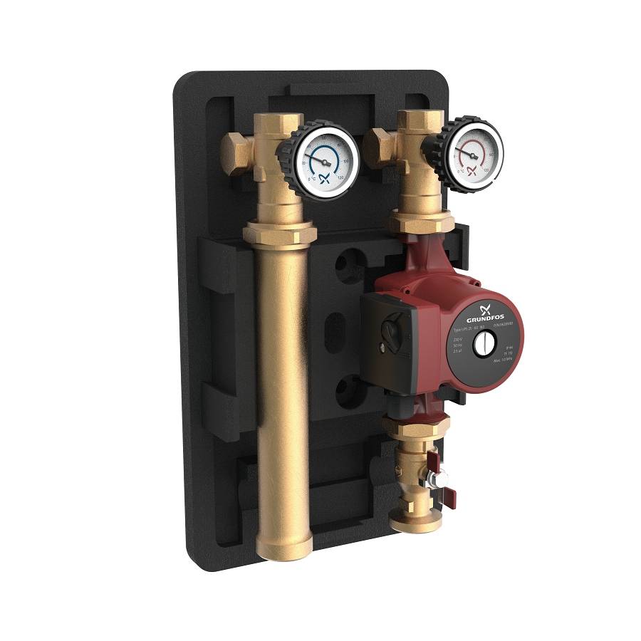 Насосная группа Grundfos HEATMIX M25 UPS 60 Грундфос  по лучшей цене с доставкой - интернет-магазин Прогрессивные решения