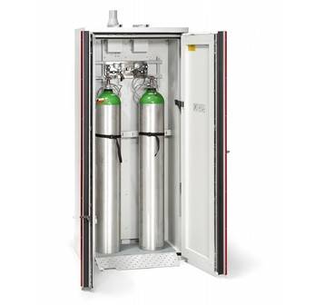 Купить Шкаф для хранения газовых баллонов  DUPERTHAL ECO+ L (73-200960-011) LAB по лучшей цене с доставкой - интернет-магазин Прогрессивные решения