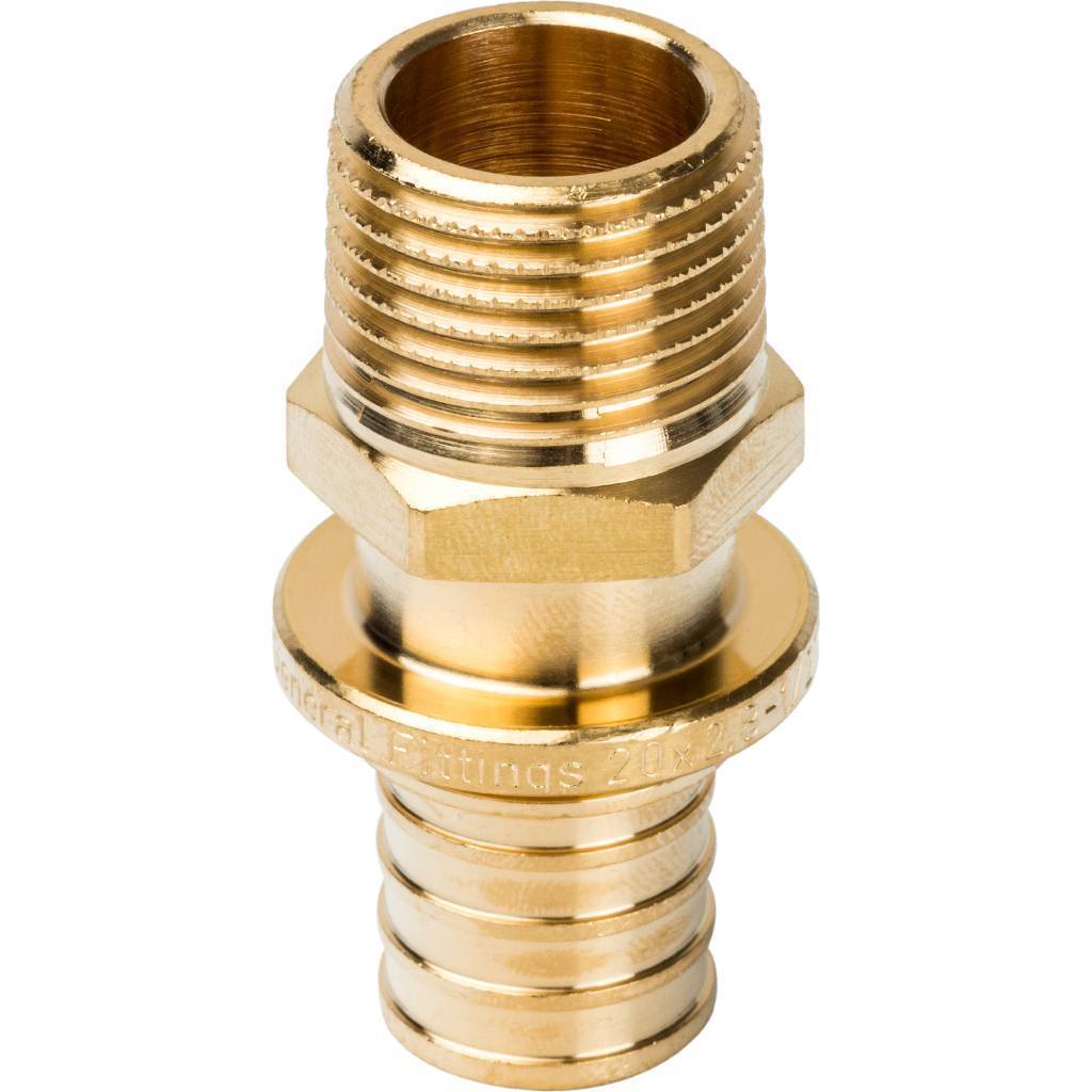 Купить SFA-0001-002012 STOUT  Переходник с наружной резьбой 20xR 1/2" для труб из сшитого полиэтилена аксиальный STOUT по лучшей цене с доставкой - интернет-магазин Прогрессивные решения