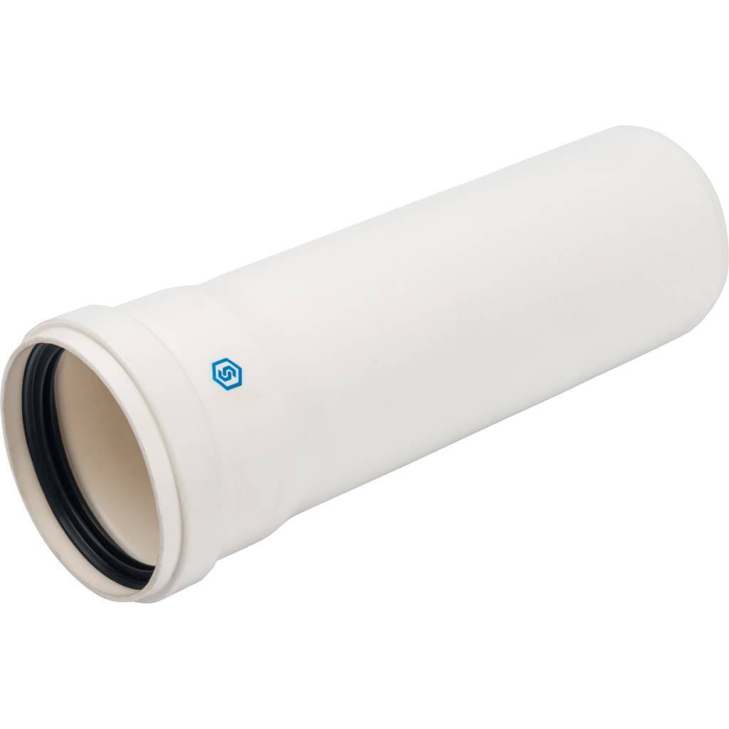 Купить SCA-8080-000250 STOUT   Элемент дымохода конденсац. труба  250 мм DN80 м/п PP-FE STOUT по лучшей цене с доставкой - интернет-магазин Прогрессивные решения