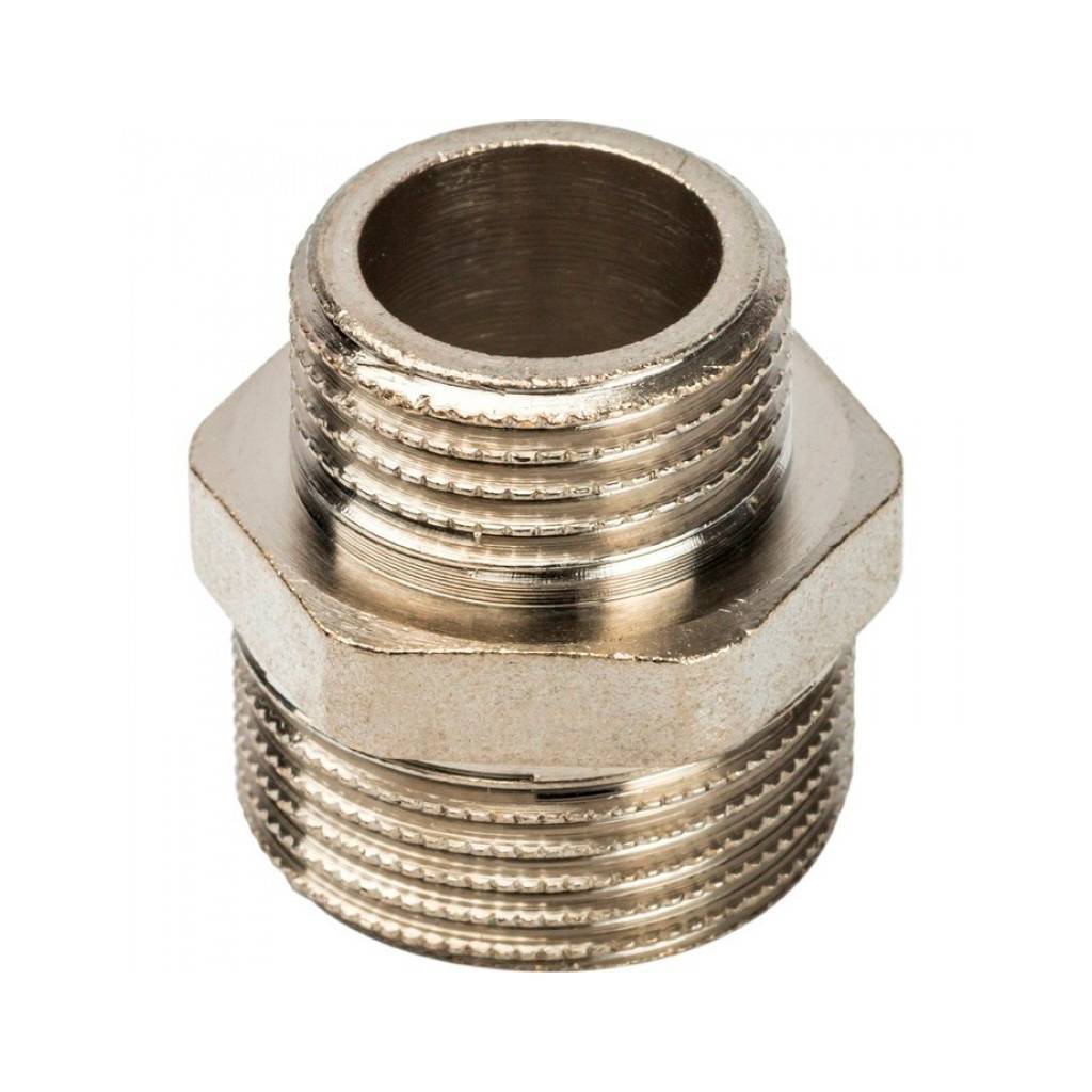 Купить SFT-0004-001418 STOUT  Ниппель НН переходной никелированный 1/4X1/8 STOUT по лучшей цене с доставкой - интернет-магазин Прогрессивные решения