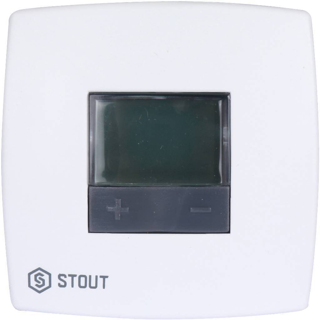 Купить STE-0001-000002 STOUT STE-0001 Термостат комнатный электронный BELUX DIGITAL STOUT по лучшей цене с доставкой - интернет-магазин Прогрессивные решения
