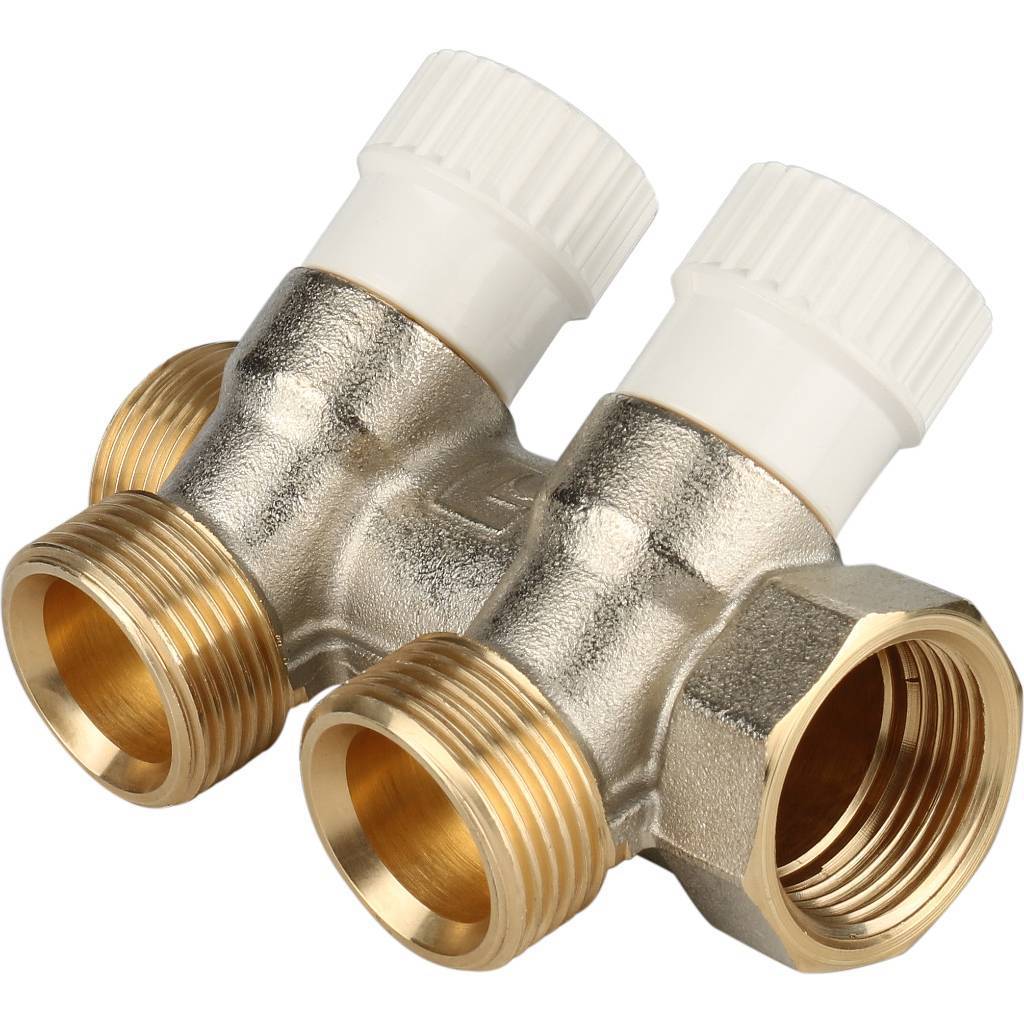 Купить SMB 6851 343402 STOUT Коллектор распределительный 3/4", 2 отвода 3/4"ЕК STOUT по лучшей цене с доставкой - интернет-магазин Прогрессивные решения