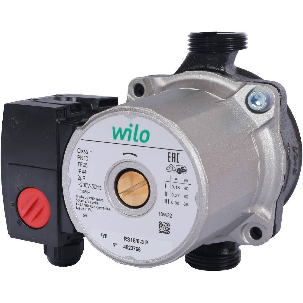 Купить 50220 STOUT  Насос Wilo RS 15/5-3PL 130 STOUT по лучшей цене с доставкой - интернет-магазин Прогрессивные решения
