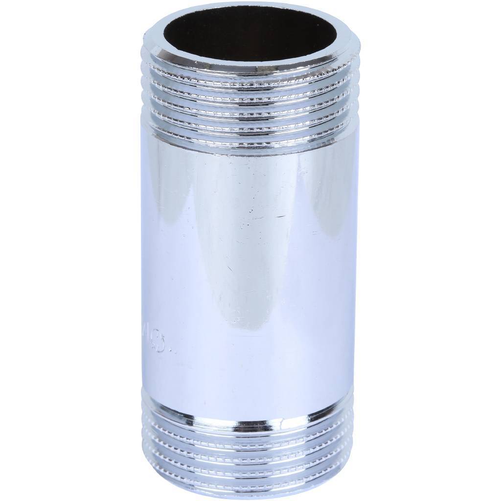 Купить SFT-0061-001240 STOUT  Удлинитель НН хромированный 1/2"x40 STOUT по лучшей цене с доставкой - интернет-магазин Прогрессивные решения