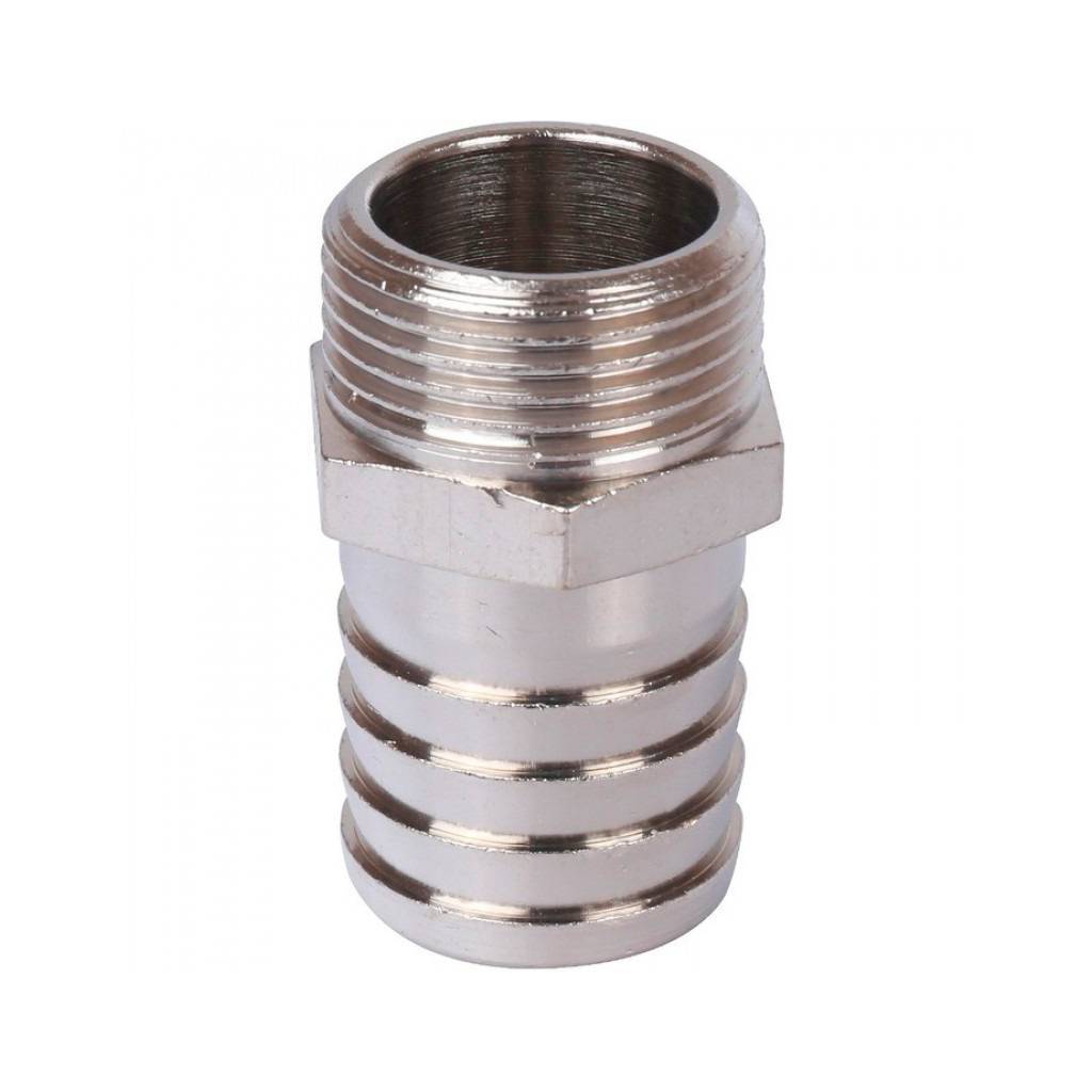 Купить SFT-0067-001414 STOUT  Штуцер НР никелированный 1/4"x14 STOUT по лучшей цене с доставкой - интернет-магазин Прогрессивные решения