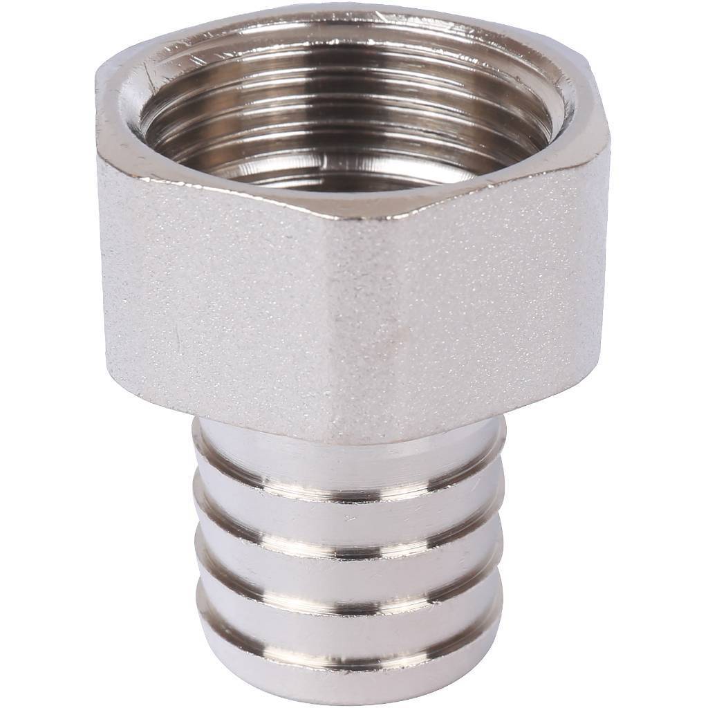Купить SFT-0066-000125 STOUT  Штуцер ВР никелированный 1"x25 STOUT по лучшей цене с доставкой - интернет-магазин Прогрессивные решения