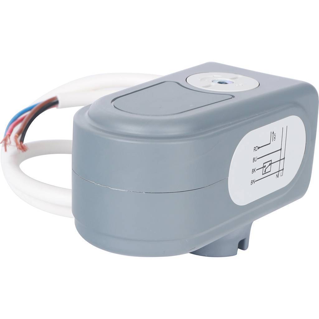 Купить SVM-0071-230004 STOUT  Сервопривод для шаровых зональных клапанов, ход 90°, кабель 1м., 40 сек., 230V, 4 полюса STOUT по лучшей цене с доставкой - интернет-магазин Прогрессивные решения