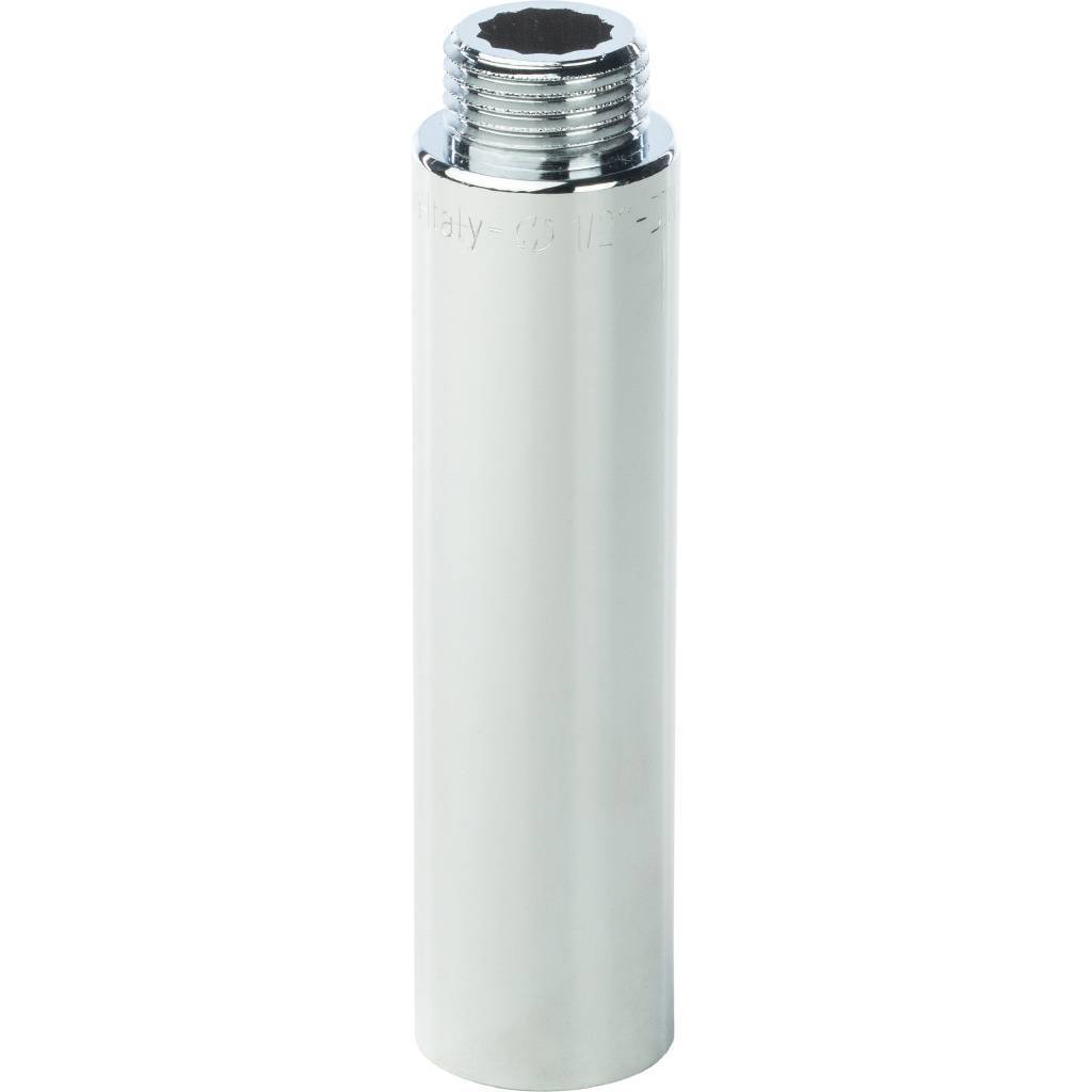 Купить SFT-0002-001280 STOUT  Удлинитель хромированный 1/2X80 STOUT по лучшей цене с доставкой - интернет-магазин Прогрессивные решения