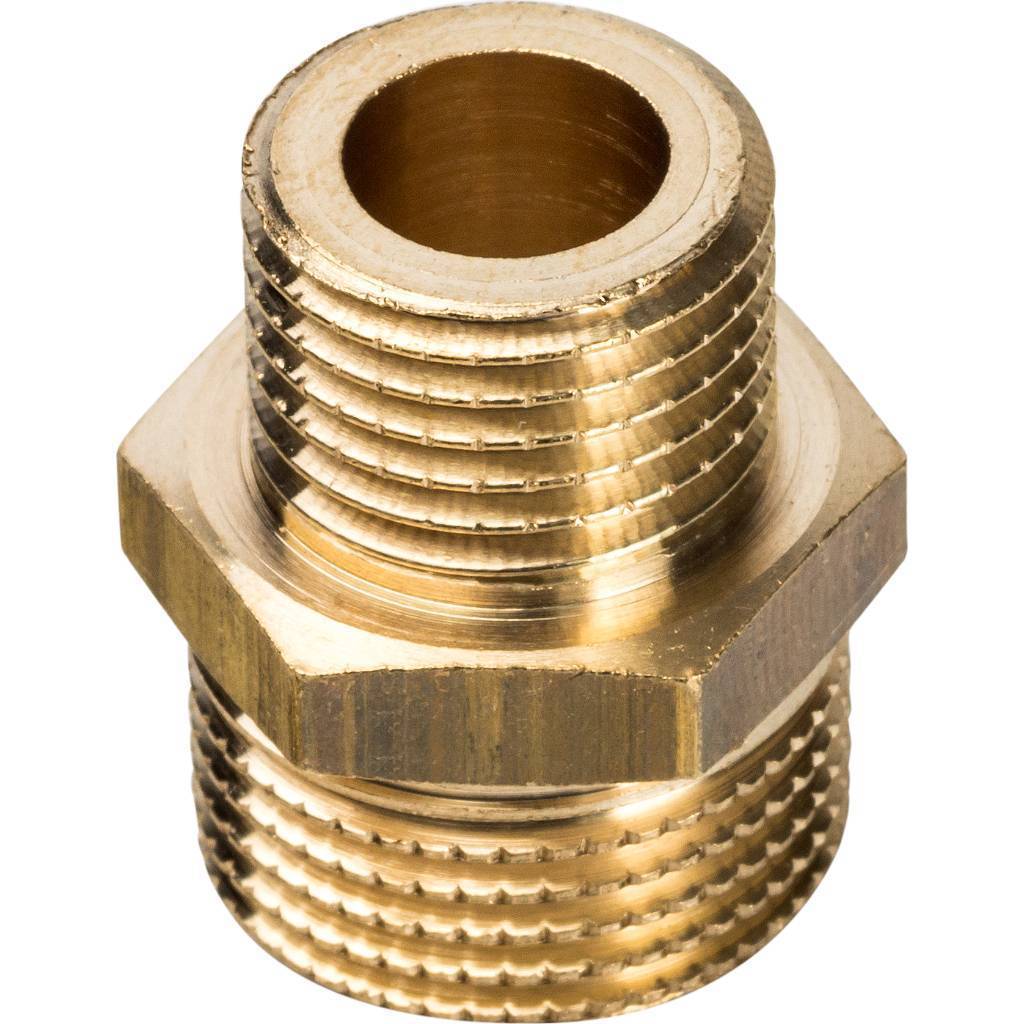 Купить SFT-0003-003814 STOUT  Ниппель НН переходной 3/8X1/4 STOUT по лучшей цене с доставкой - интернет-магазин Прогрессивные решения