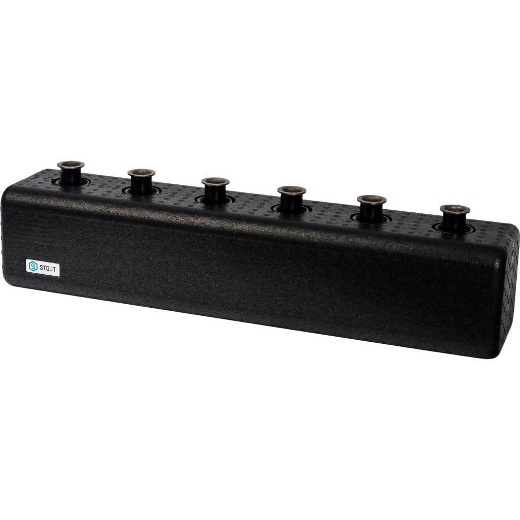 Купить SDG-0018-004003 STOUT SDG-0018 Стальной распределительный коллектор 3 отопительных контура с гидравлическим разделителем DN 25 STOUT по лучшей цене с доставкой - интернет-магазин Прогрессивные решения