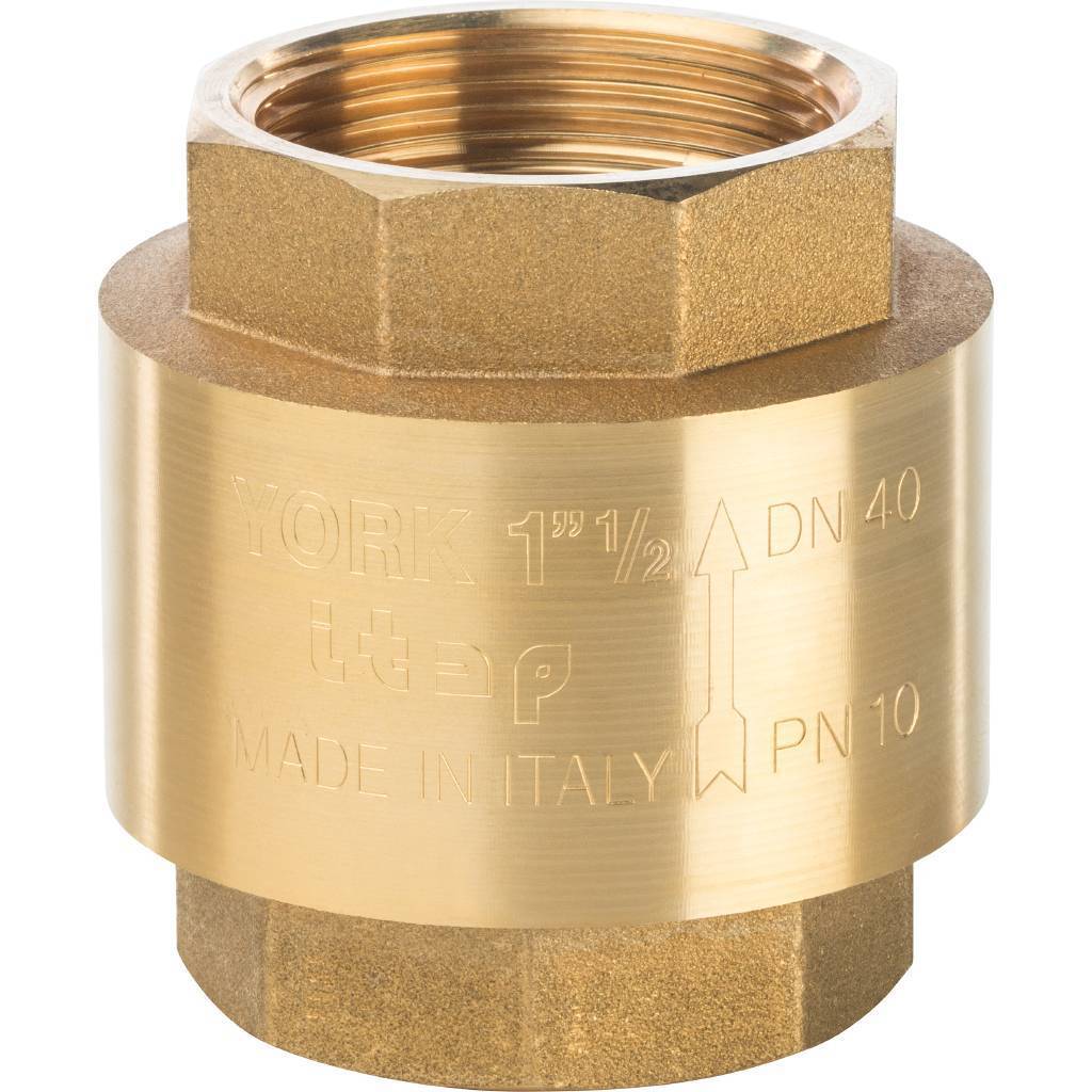 Купить SVC-0002-000040 STOUT  1 1/2" Клапан обратный пружинный муфтовый с пластиковым седлом STOUT по лучшей цене с доставкой - интернет-магазин Прогрессивные решения