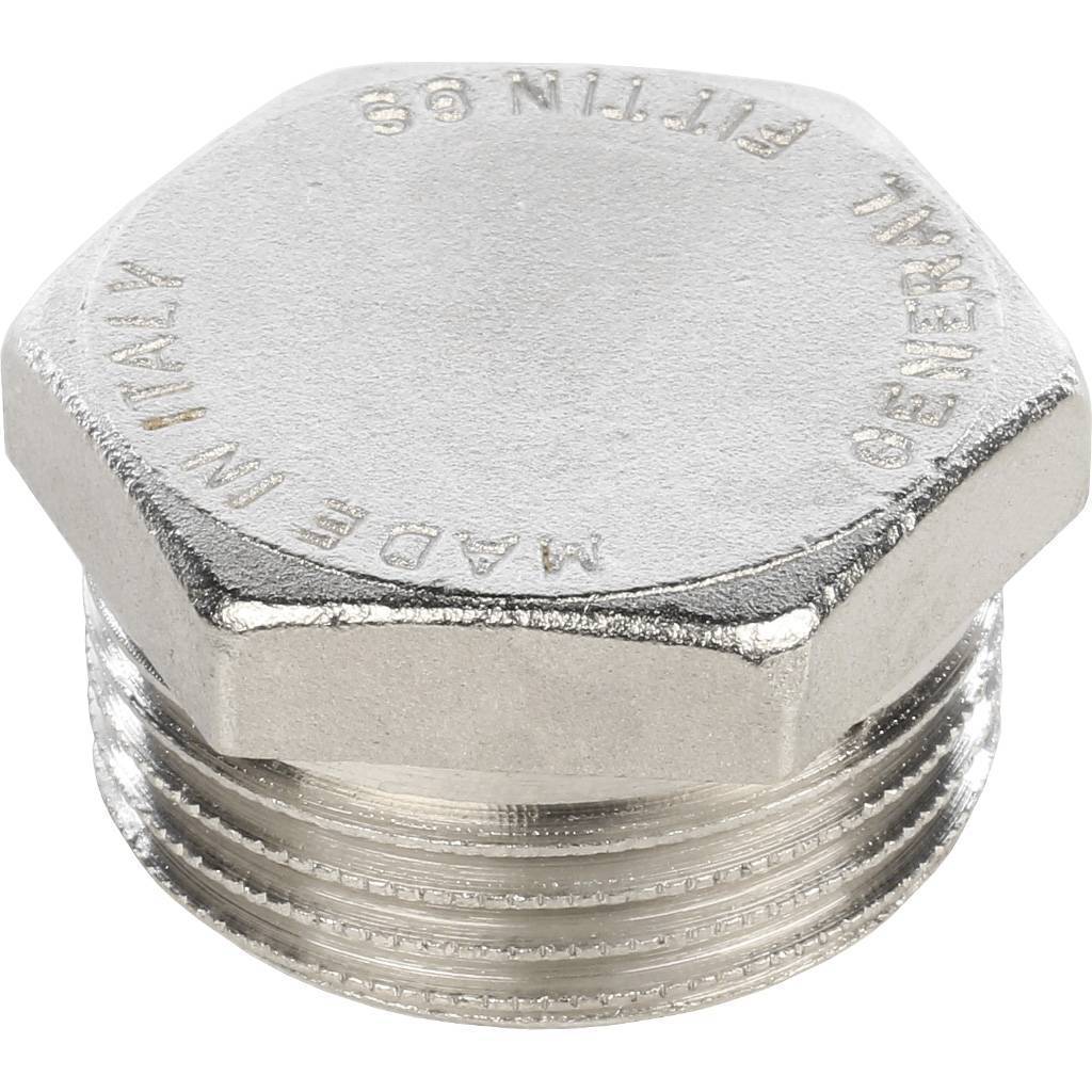Купить SFT-0025-000001 STOUT  Заглушка НР никелированная 1" STOUT по лучшей цене с доставкой - интернет-магазин Прогрессивные решения