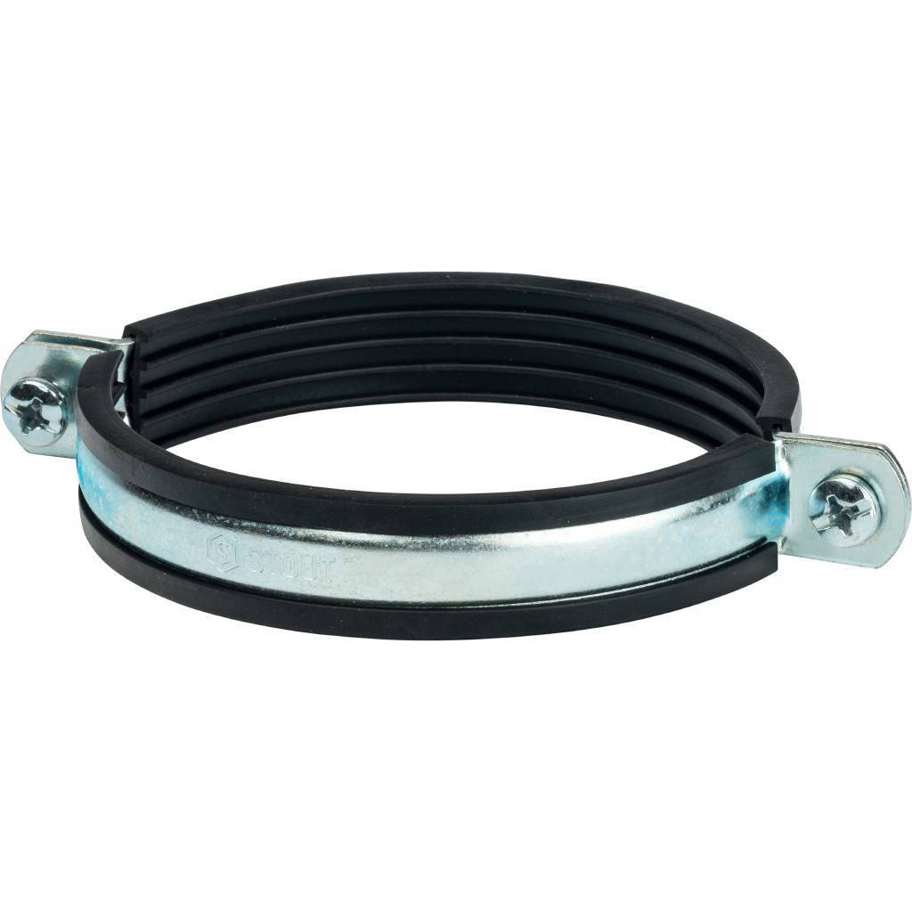 Купить SAC-0020-000005 STOUT SAC-0020 Хомут для труб с гайкой 5"(135-143) STOUT по лучшей цене с доставкой - интернет-магазин Прогрессивные решения