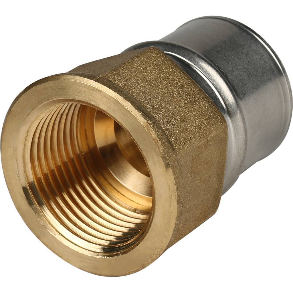 Купить SFP-0002-000132 STOUT   Переходник с внутренней резьбой 1"х32 для металлопластиковых труб прессовой STOUT по лучшей цене с доставкой - интернет-магазин Прогрессивные решения
