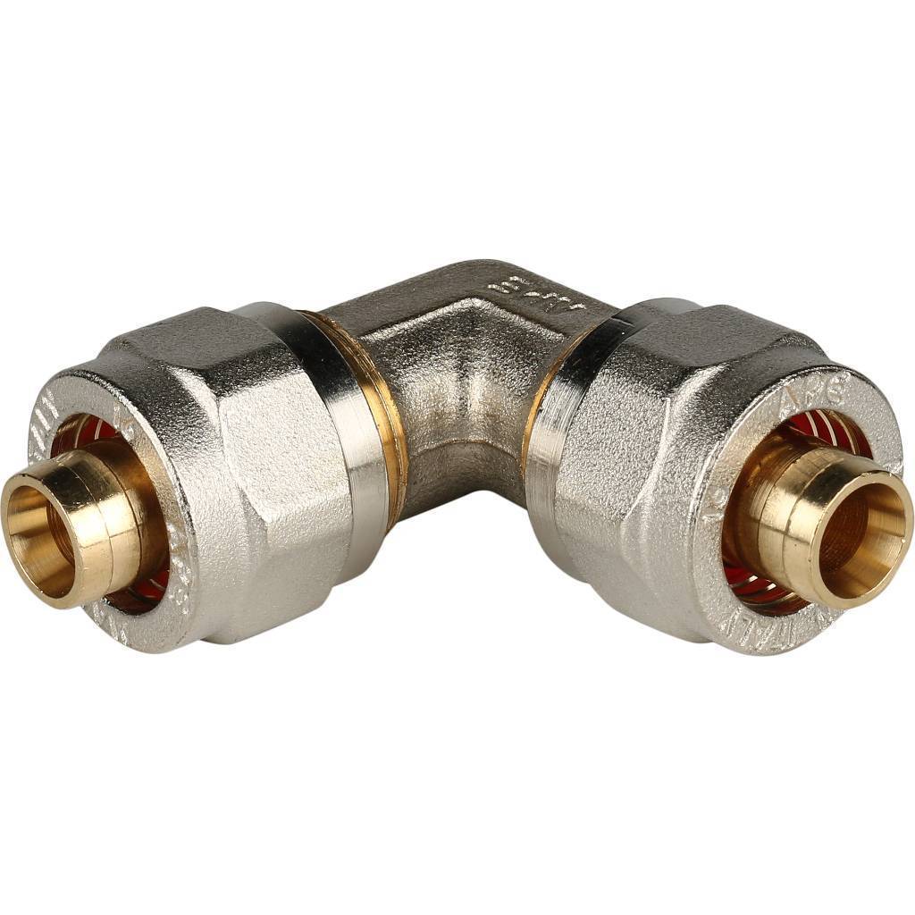 Купить SFS-0003-001616 STOUT   Угольник  90° 16х16 для металлопластиковых труб винтовой STOUT по лучшей цене с доставкой - интернет-магазин Прогрессивные решения