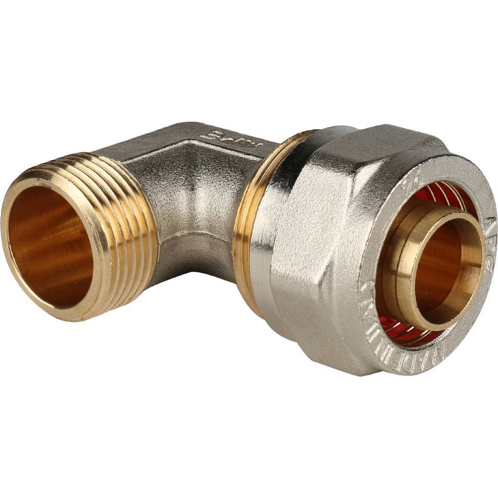 Купить SFS-0006-003426 STOUT   Угольник-переходник с наружной резьбой 3/4"х26 для металлопластиковых труб винтовой STOUT по лучшей цене с доставкой - интернет-магазин Прогрессивные решения