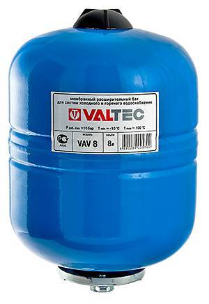 Купить Мембранный бак для водоснабжения VALTEC по лучшей цене с доставкой - интернет-магазин Прогрессивные решения