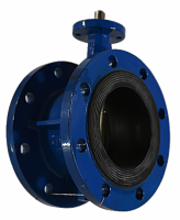 Затворы дисковые поворотные фланцевые DN 350, PN 10, Корпус чугун, Диск нерж. сталь, Уплотнение EPDM, Вес 81,6 KVANT  по лучшей цене с доставкой - интернет-магазин Прогрессивные решения