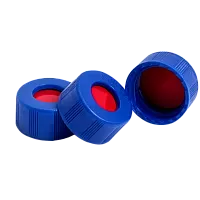 Крышки для виал ND9 полипропилен, синие, септа красный PTFE / белый силикон / красный PTFE, 100 шт, LT-7818, Labtex Лабтех 1-35376 по лучшей цене с доставкой - интернет-магазин Прогрессивные решения