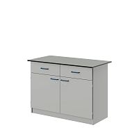 Стол лабораторный ЛАБ-PRO 120.65.90 на опорных тумбах, рабочая поверхность – HPL ЛОиП  по лучшей цене с доставкой - интернет-магазин Прогрессивные решения