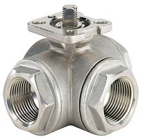 TKU002 Трёхходовой шаровой кран с L-образным проходом BURKERT TKU002 по лучшей цене с доставкой - интернет-магазин Прогрессивные решения