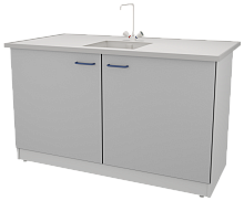 Стол-мойка ЛАБ-PRO МО40 150.80.90 РР ЛОиП  по лучшей цене с доставкой - интернет-магазин Прогрессивные решения