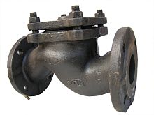 Клапан обратный чугунный 16ч6п, Китай, Ду-40, Ру-16, фланцевый, подъемный ГРОЕН