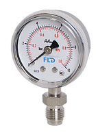 G12.1-S-4VCRM-40B-25bar Манометры давления G12.1-EP/BA на чистые среды A-Flow G12.1-S-4VCRM-40B-25bar по лучшей цене с доставкой - интернет-магазин Прогрессивные решения